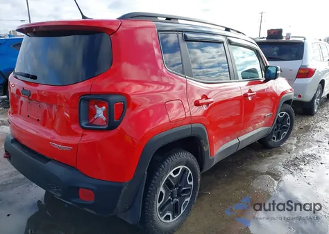 2017 Jeep Renegade Trailhawk 4X4 z USA, uszkodzony, nr VIN ZACCJBCB3HPG35707
